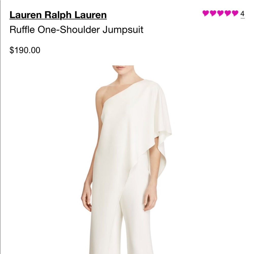 Ivory plus size jumpsuit